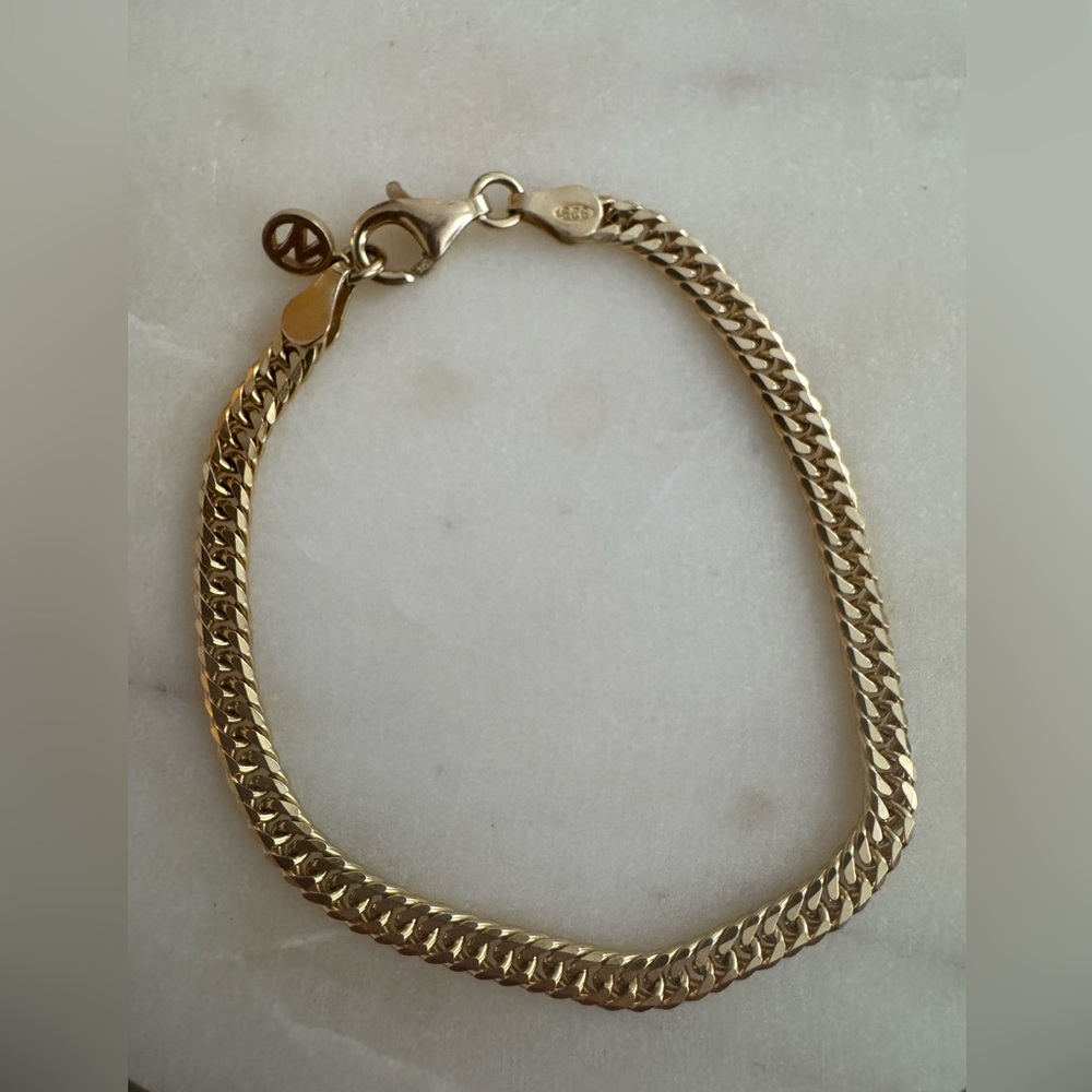 Mejuri Gold Chain Bracelet